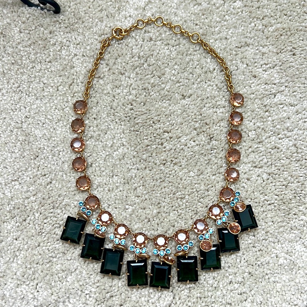 Beautiful multi layered stone necklace from J Crew